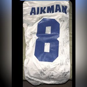 NWT 1992 authentic Dallas Cowboy’s team autographed jersey 21 signatures